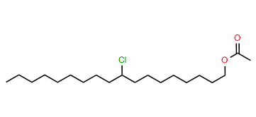 9-Chlorooctadecyl acetate